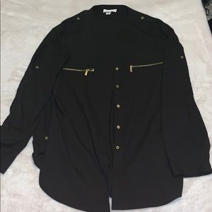 Calvin Klein Button Down Blouse